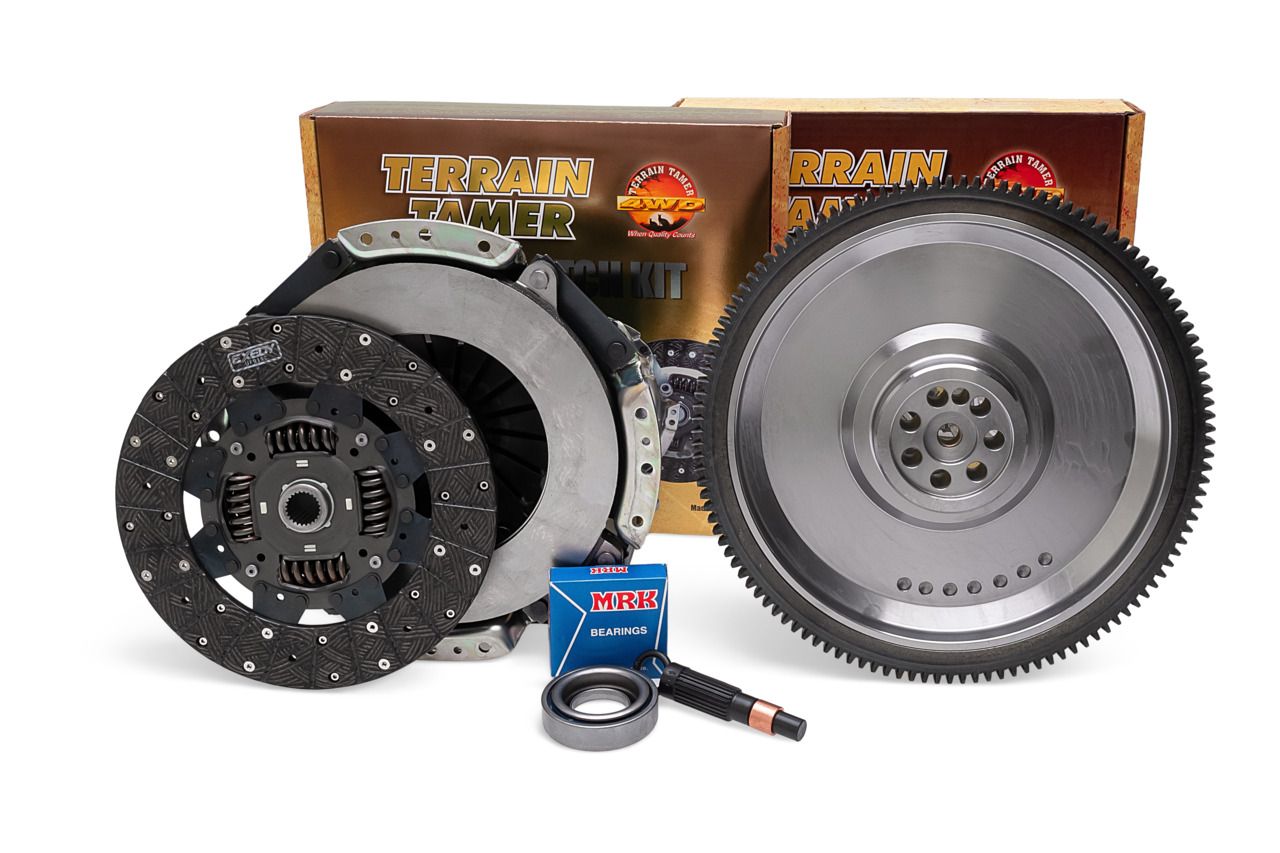 TERRAIN TAMER H/D CLUTCH KIT &amp; S/M FLYWHEEL EXEDY ZD30 ONLY