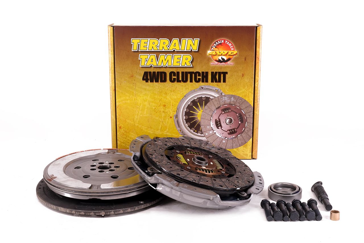 TERRAIN TAMER CLUTCH KIT &amp; LUK DUEL MASS FLYWHEEL ZD30