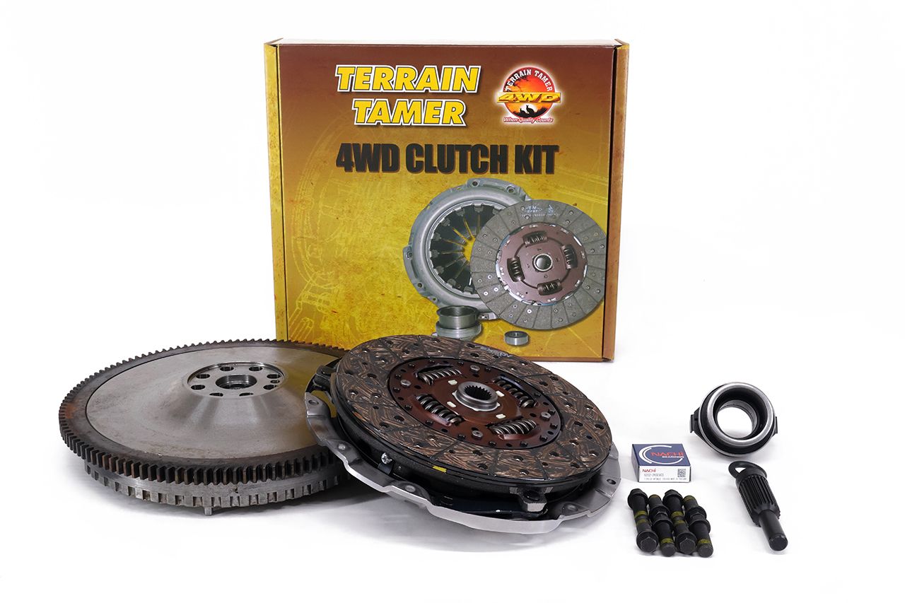 TERRAIN TAMER STD CLUTCH KIT &amp; S/M F/WHEEL DIESEL TURBO
