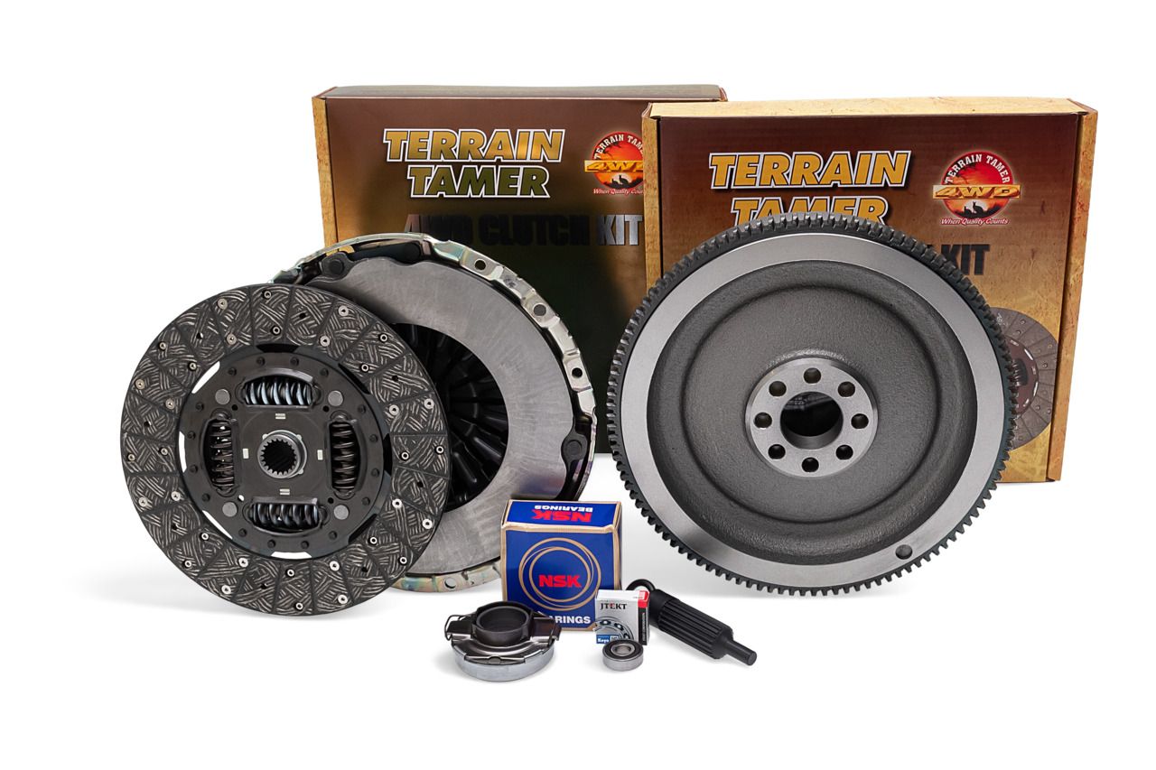 TERRAIN TAMER H/D CLUTCH KIT &amp; S/M FLYWHEEL 275MM
