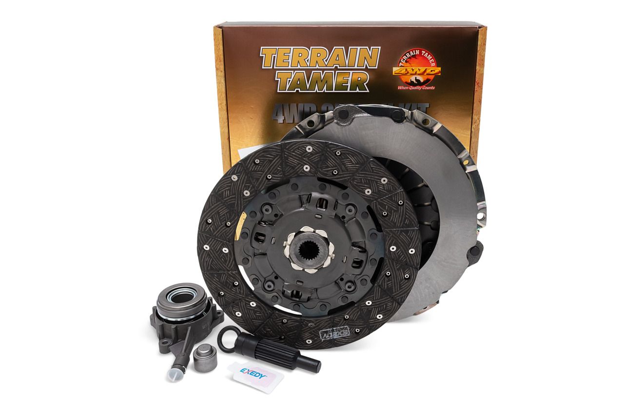 TERRAIN TAMER H/D CLUTCH KIT CONCENTRIC SLAVE CYL 2.2&amp;3.2