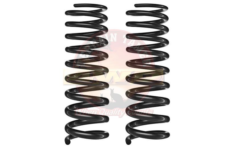 COILS FRONT RAISED 40MM TO 100KG WITH BULL BAR TAPERED WIRE 1