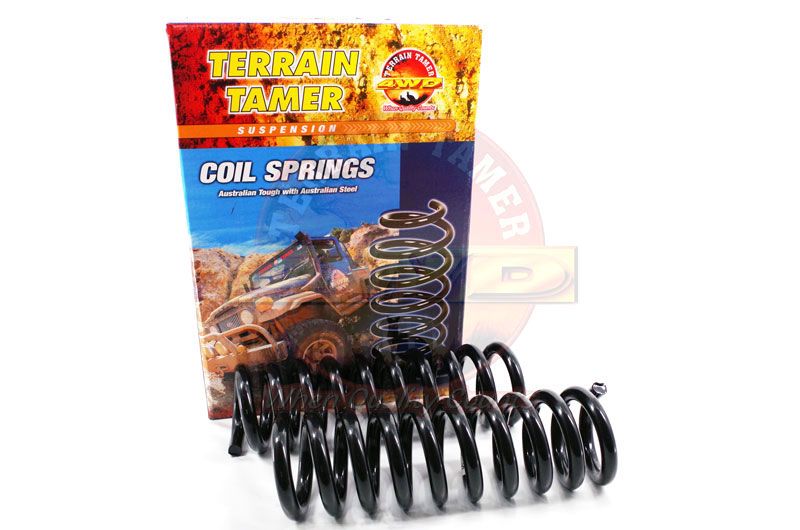 COILS FRONT RAISED 40MM 50 TO 100KG WITH B/BAR PX3