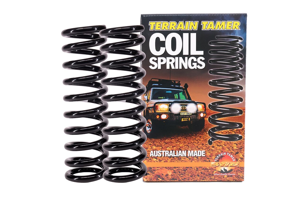 COILS FRONT RAISED 30MM TO 100KG MERCEDES X CLASS X350 V6