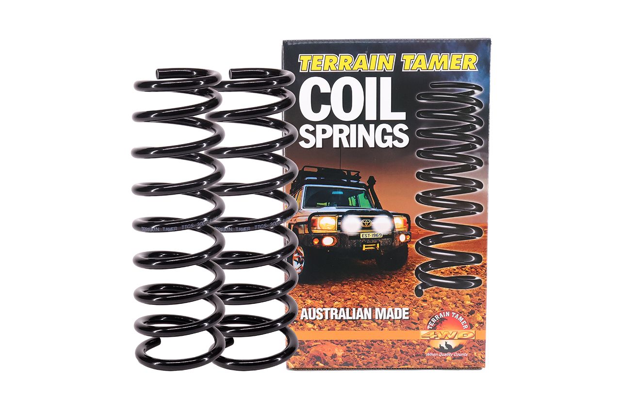COILS REAR RAISED 40MM 200-400KG RHD VEHICLE ONLY