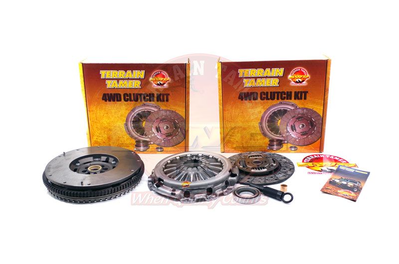TERRAIN TAMER STD CLUTCH KIT &amp; D/M FLYWHEEL 250MM YD25T