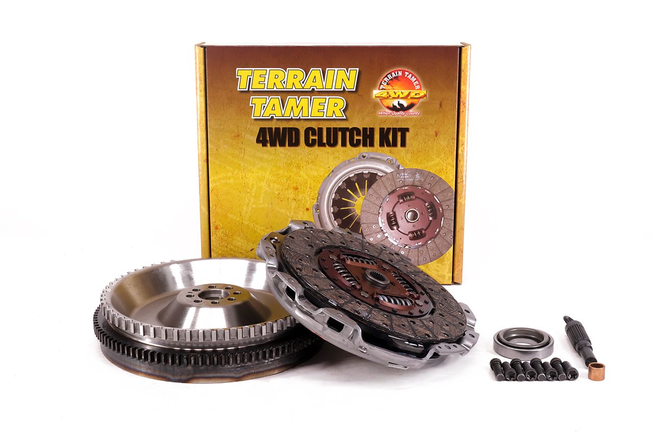 TERRAIN TAMER STD CLUTCH KIT&amp; SMF FLYWHEEL 275MM 140KW YD25T
