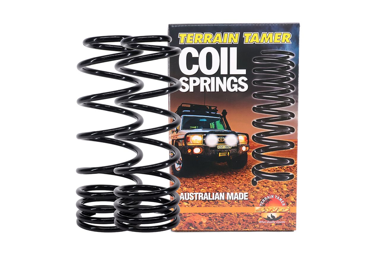COILS REAR RAISED 30MM TO 50KG COMFORT