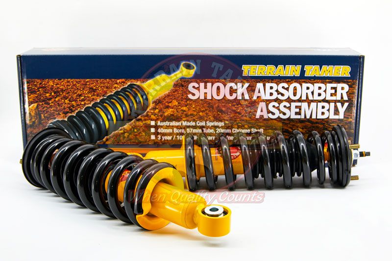 COIL OVER SHOCK ASSY RAISED 30MM 50KG WITH BRG SHOCK