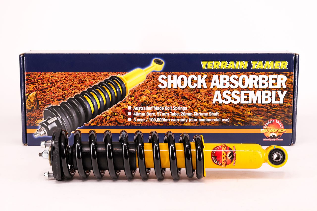 COIL OVER SHOCK ASSY PAIR RAISED 40MM TO 100KG PRADO 90 SER.