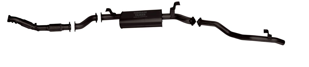 TT PERFORMANCE EXHAUST KIT 3" NON DPF 1