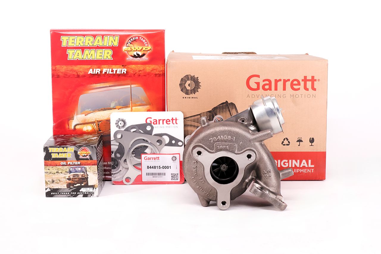 TERRAIN TAMER TURBO KIT INCLUDES GARRET TURBO YD25DTI 1
