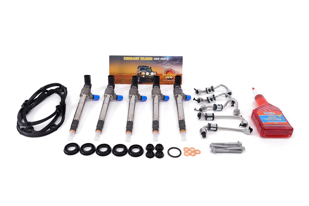 INJECTOR KIT P5AT FORD MAZDA INC.INJECTORS GSK SEALS PIPES 2