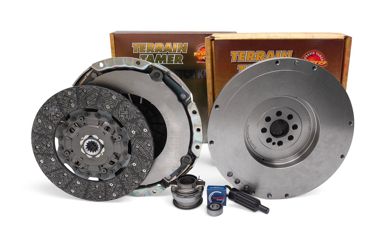 TERRAIN TAMER H/D CLUTCH KIT &amp; S/M FLYWHEEL