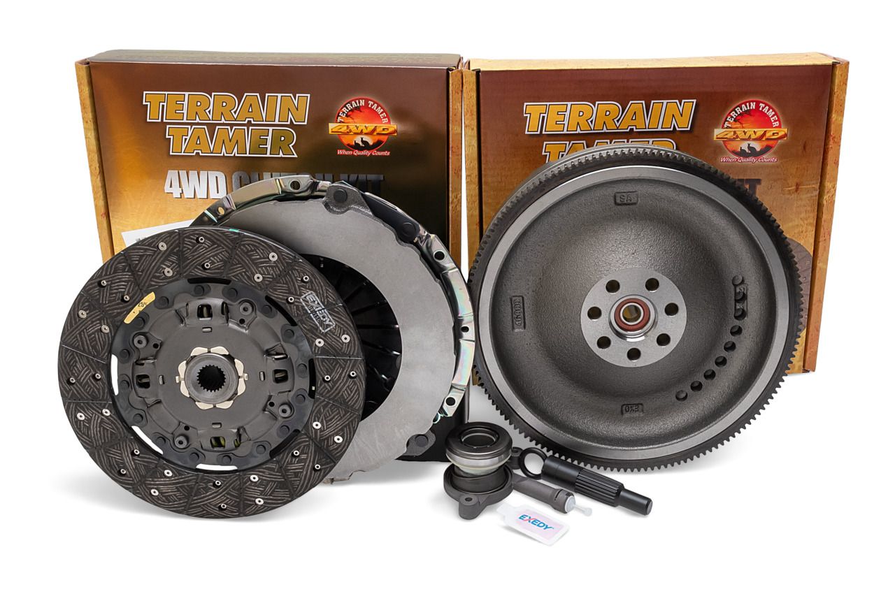 TERRAIN TAMER H/D CLUTCH KIT SINLE MASS F/WHEEL&amp; S/CYL 4N15