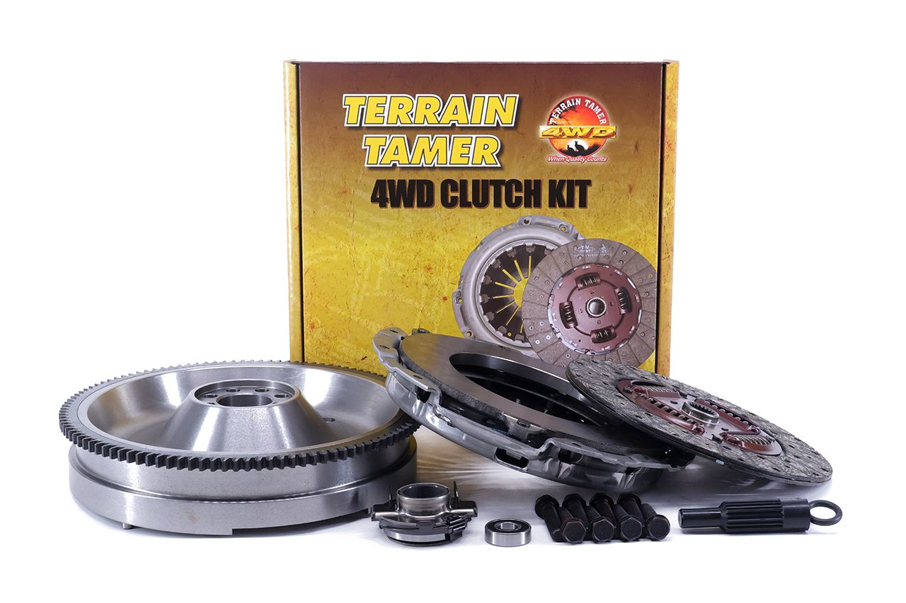 TERRAIN TAMER CLUTCH KIT &amp; SINGLE MASS FLYWHEEL