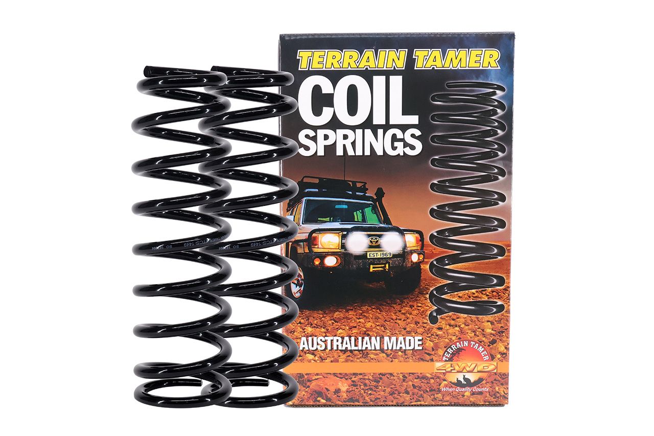 COILS FRT RAISED 20MM DIESEL 50MM PETROL SEE NOTES FOR SPECS