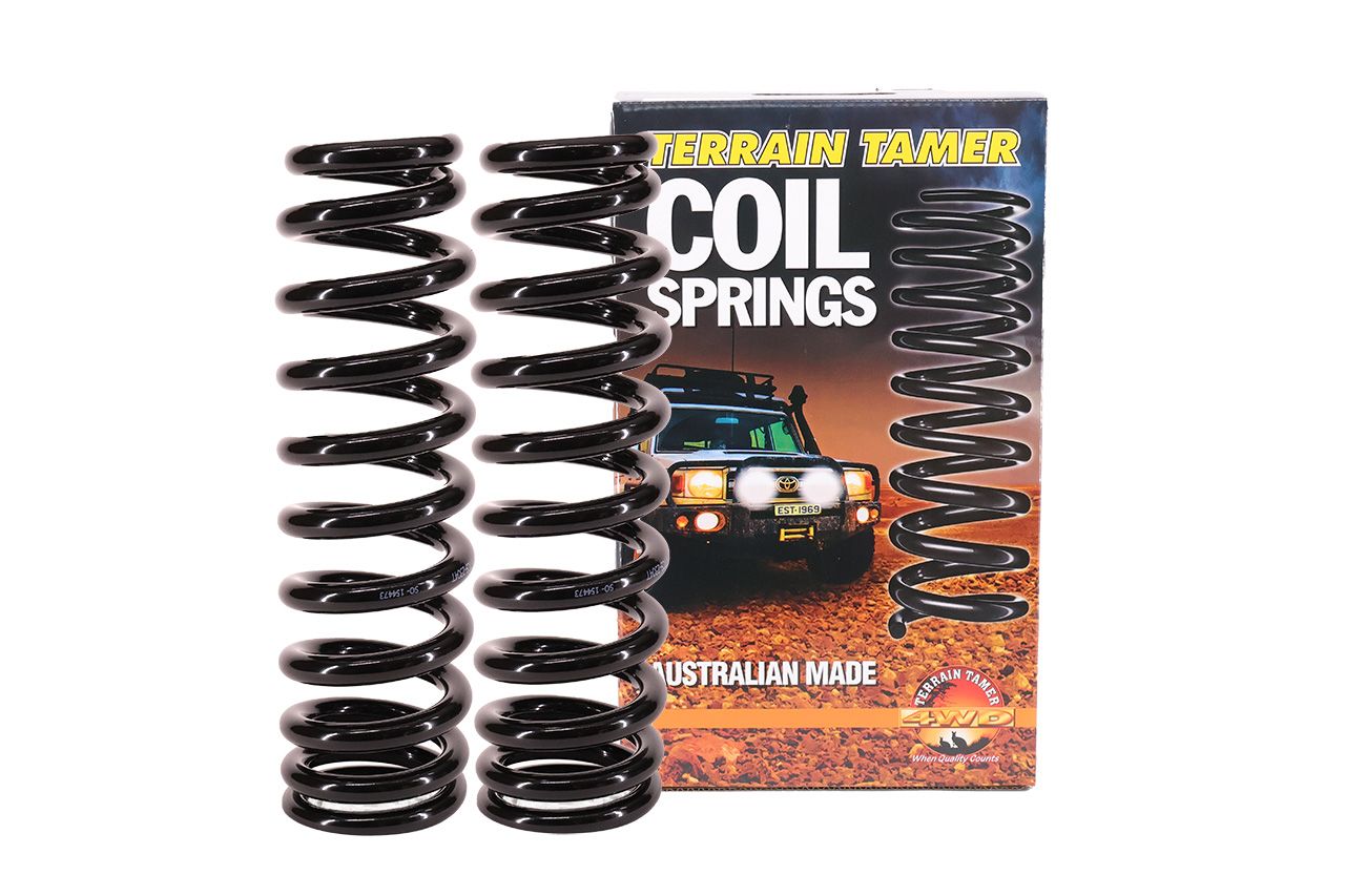 COILS FRT RAISED 40MM TO 100KG WITH B/BAR&amp;WINCH W/O KDSS
