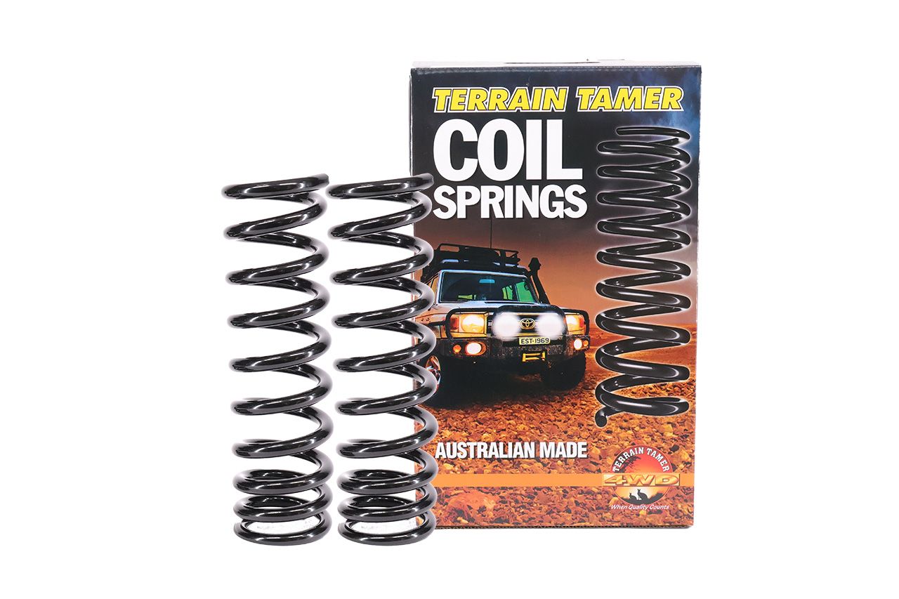 COILS FRT RAISED 30MM 50 TO 100KG NP300 &amp; X CLASS X250 4CYL