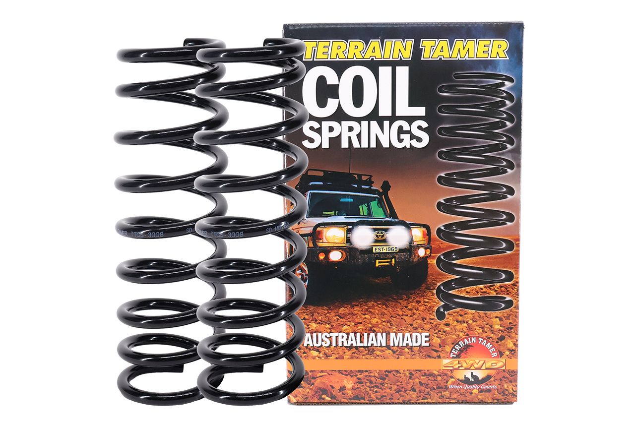 COILS REAR RAISED 40MM 200-400KG LHD VEHICLE ONLY