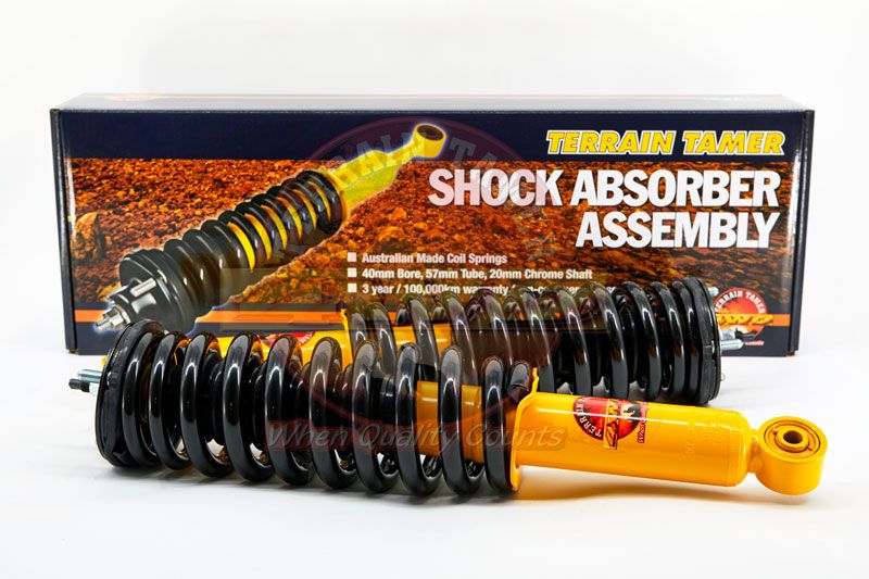 COIL OVER SHOCK ASSY PAIR RAISED 40MM TO 50KG 1