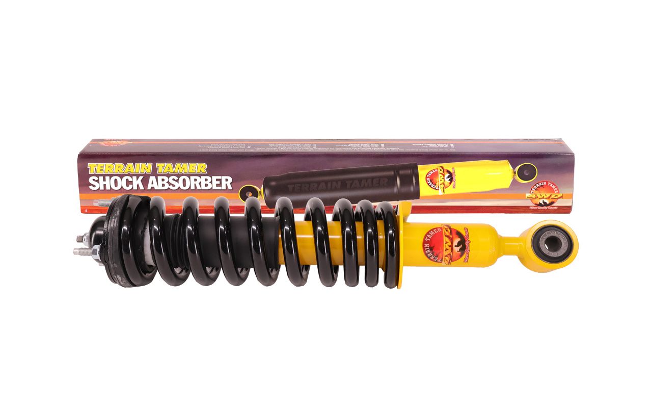 COIL OVER SHOCK ASSY PAIR RAISED 40MM 50 TO 100KG 2