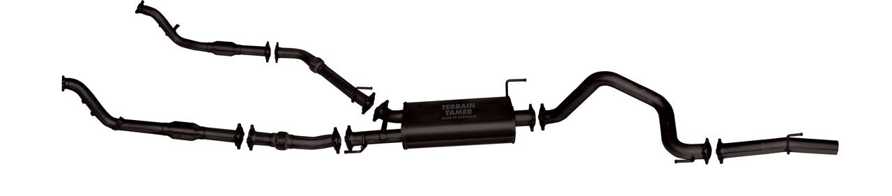 TT PERFORMANCE EXHAUST KIT 3" NON DPF 2