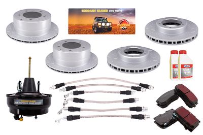 TT FORTIFIED BRAKE UPGRADE KIT DISC REAR 1