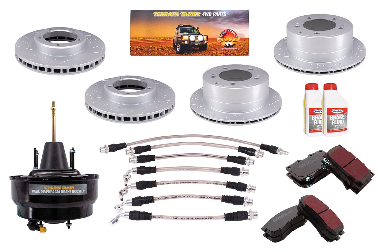 TT FORTIFIED BRAKE UPGRADE KIT DISC REAR 2