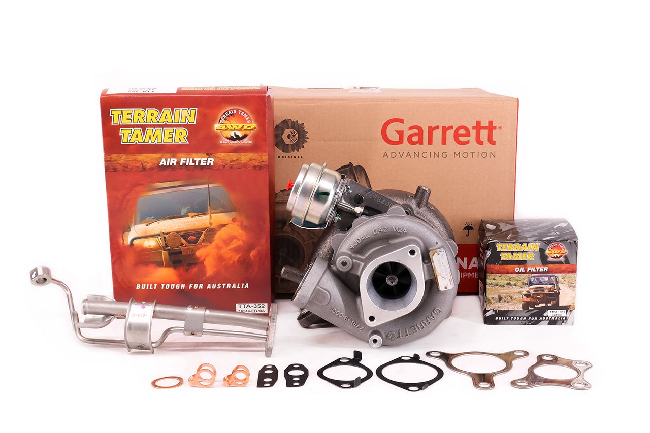 TERRAIN TAMER TURBO KIT INCLUDES GARRET TURBO YD25DTI 2