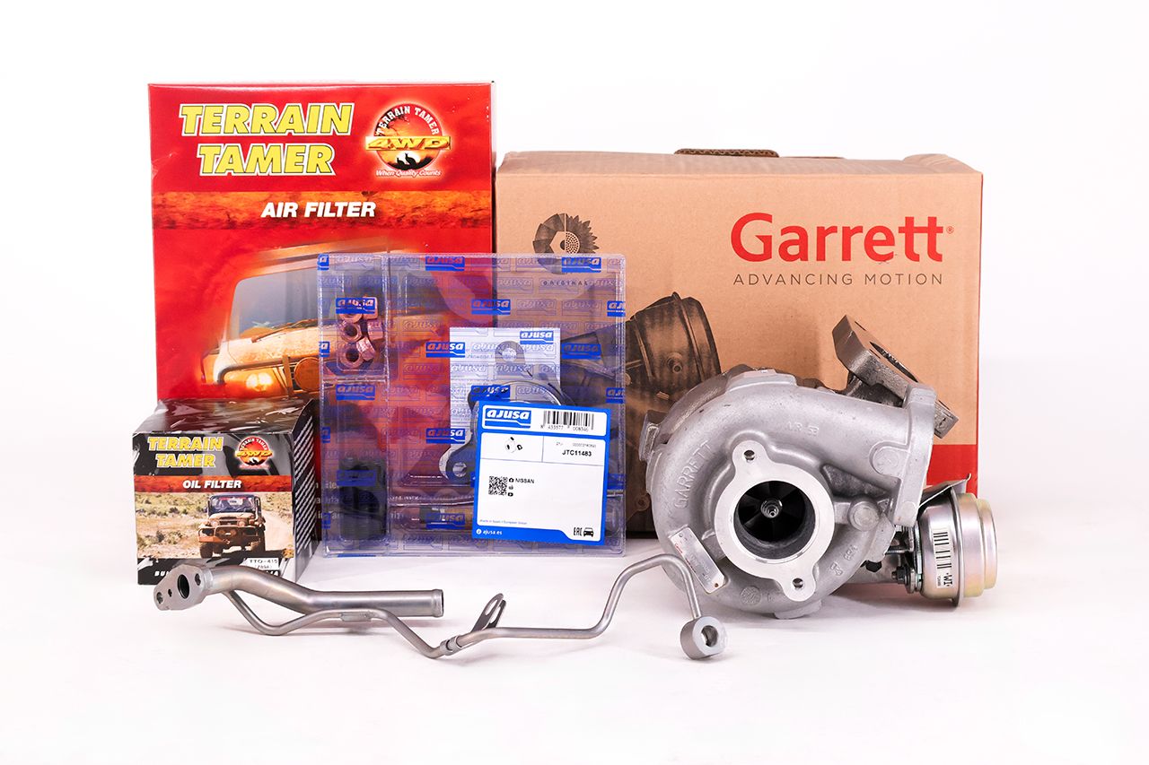 TERRAIN TAMER TURBO KIT INCLUDES GARRET TURBO YD25DTI 3