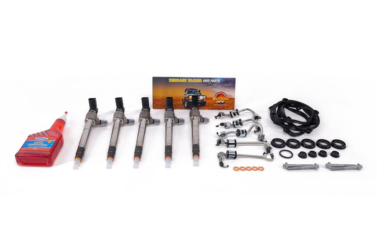 INJECTOR KIT P5AT FORD MAZDA INC.INJECTORS GSK SEALS PIPES 1