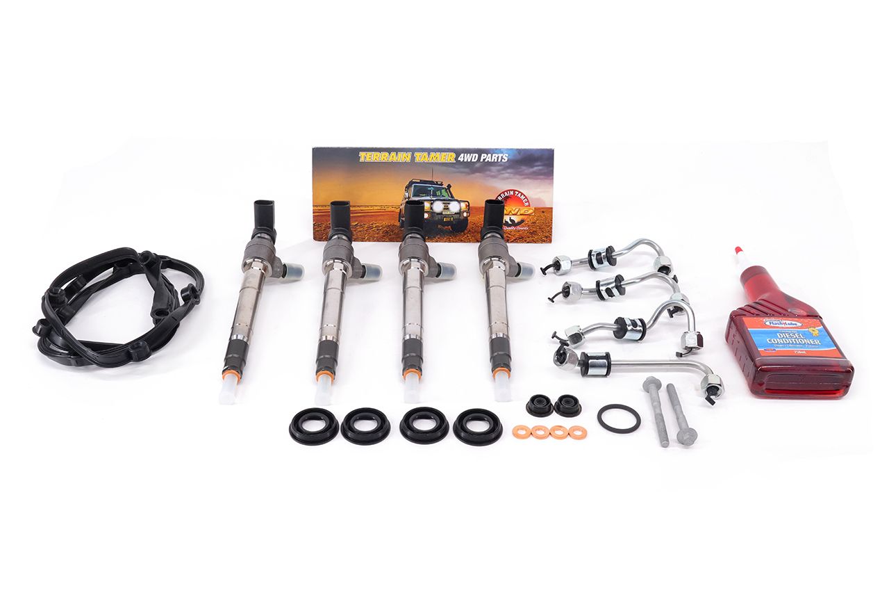 INJECTOR KIT P4AT FORD MAZDA INC.INJECTORS GSK SEALS PIPES 1