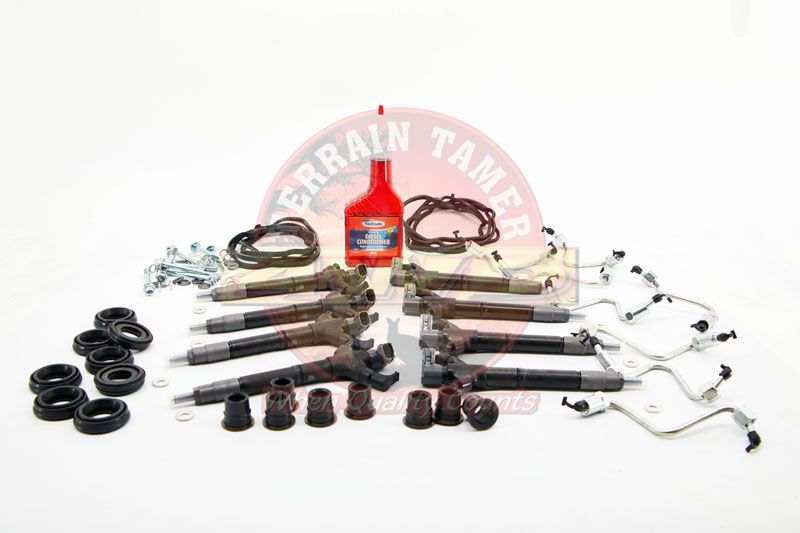 INJECTOR KIT 1VDFTV INC.INJECTORS GSKS SEALS PIPES 2