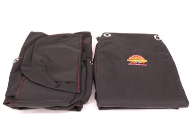 SEAT COVER SET D/S &amp; P/S SUIT TERRAIN TAMER SEATS ONLY BLACK