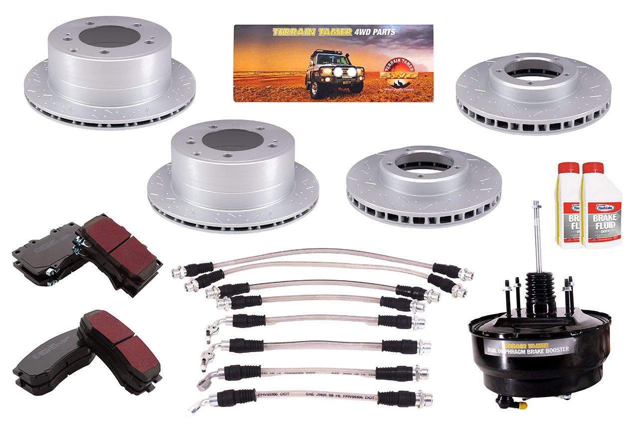 TT FORTIFIED BRAKE UPGRADE KIT DISC REAR +ABS GDJ7# SERIES