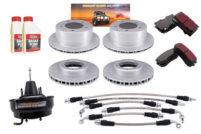 TT FORTIFIED BRAKE UPGRADE KIT DISC REAR 3
