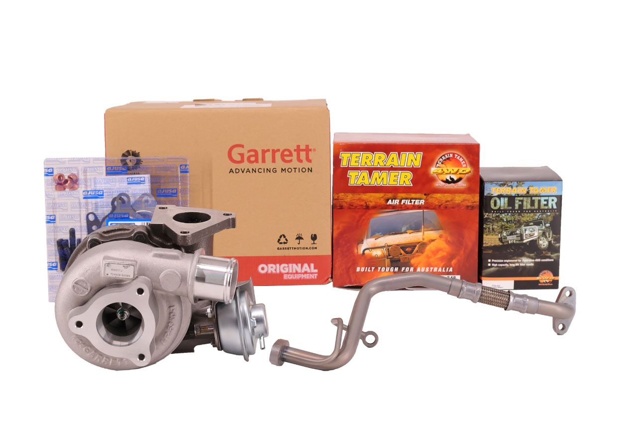 TERRAIN TAMER TURBO KIT INCLUDES GARRET TURBO ZD30DTI 1