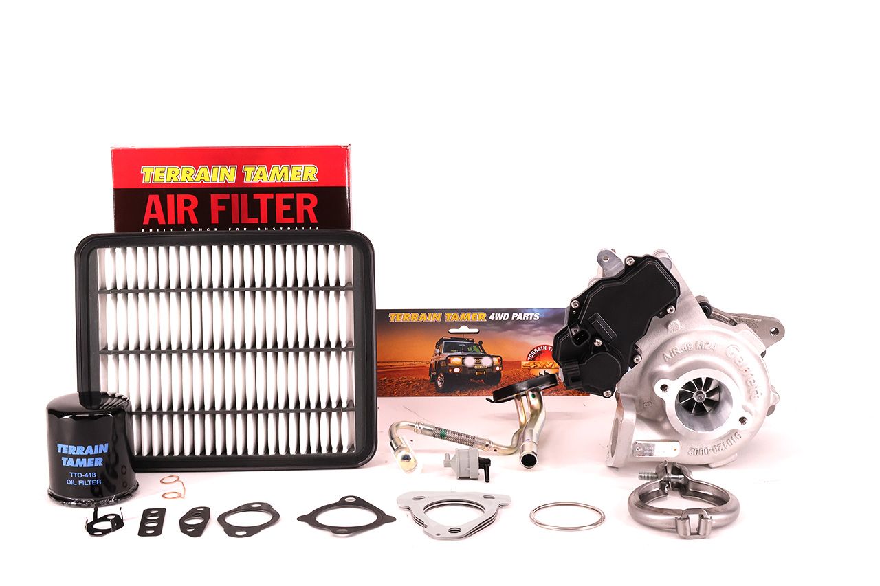 TERRAIN TAMER TURBO KIT INCLUDES GARRET TURBO 2.8 1GDFTV 2
