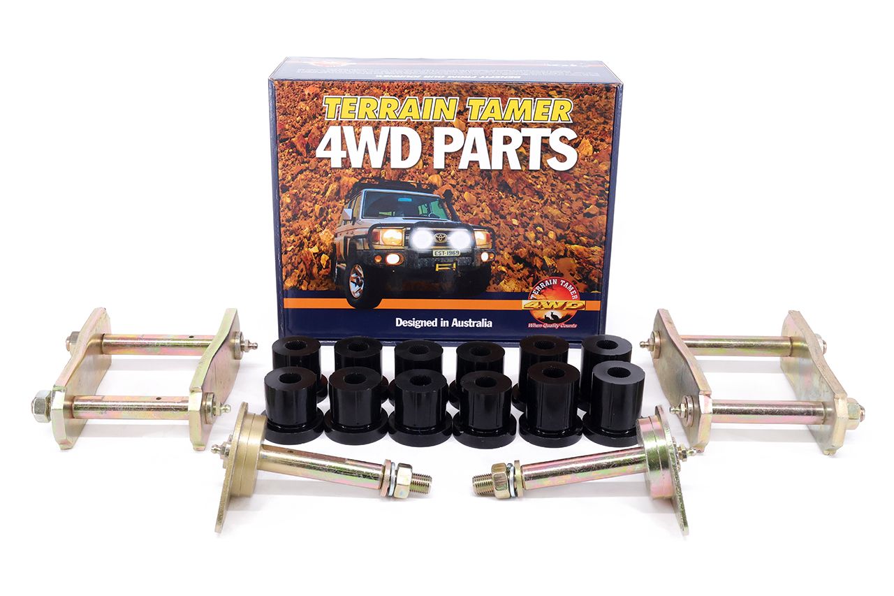 T/T SHACKLE &amp; PIN BUSH KIT SET