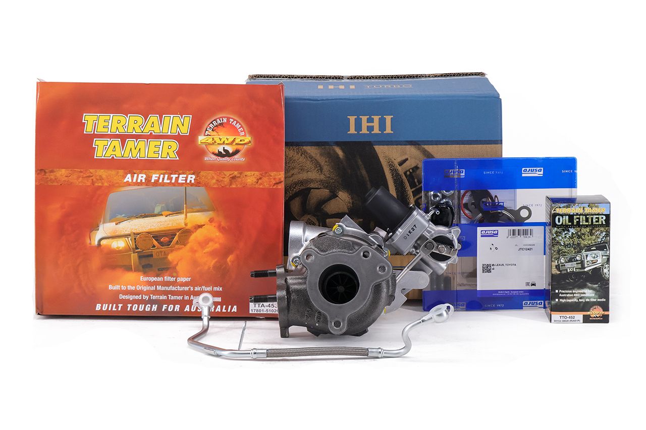 TERRAIN TAMER TURBO KIT TT TURBO DRIVERS SIDE IHI TURBO