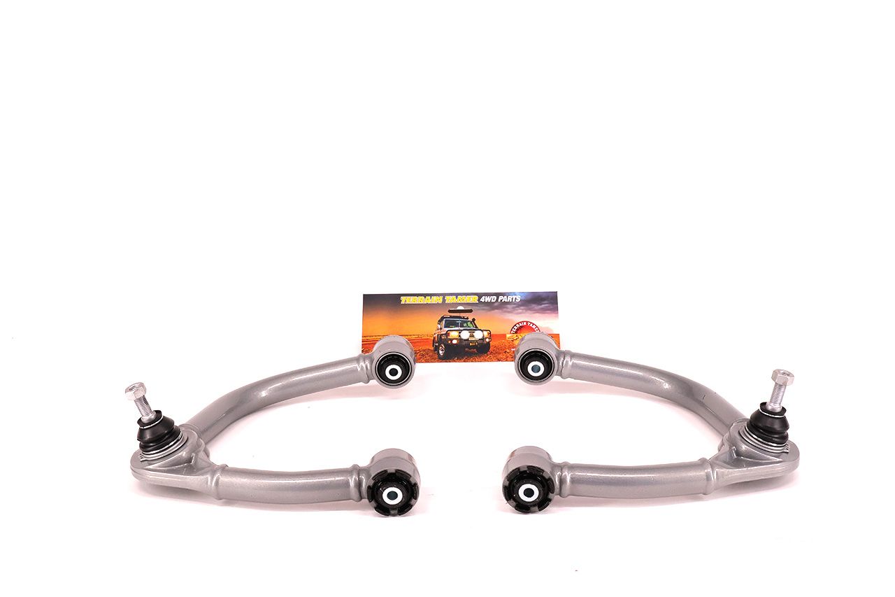 TT UPPER CONTROL ARMS L/H&amp;R/H PAIR WITH GIRO BUSH 2"RAISE