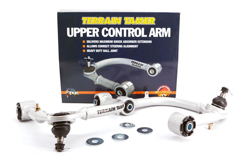 TT UPPER CONTROL ARMS L/H &amp; R/H PAIR WITH GIRO BUSH 2"RAISED 1