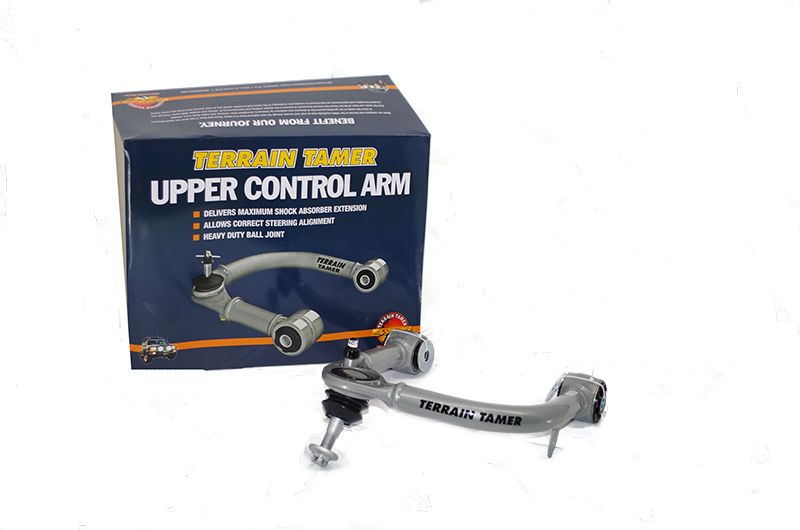 TT UPPER CONTROL ARMS L/H&amp;R/H PAIR WITH GIRO BUSH 2" RAISED 3