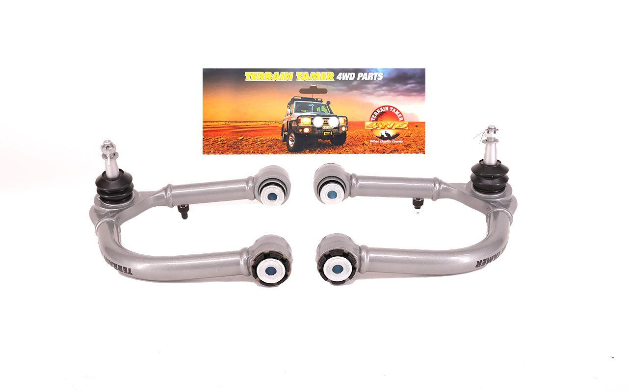 TT UPPER CONTROL ARMS L/H &amp; R/H PAIR WITH GIRO BUSH 2"RAISED 4