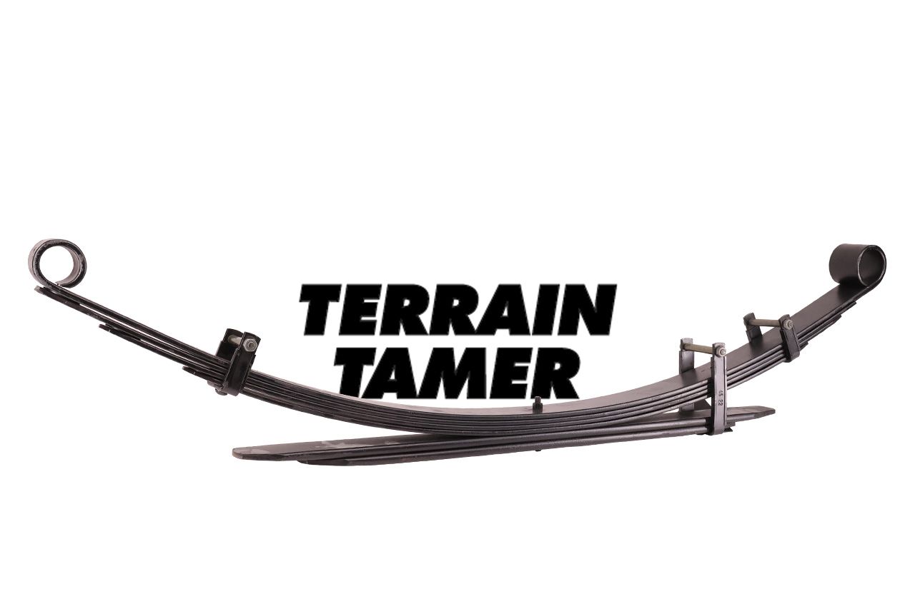 LEAF SPRING REAR RAISED 25MM UP TO 300KG