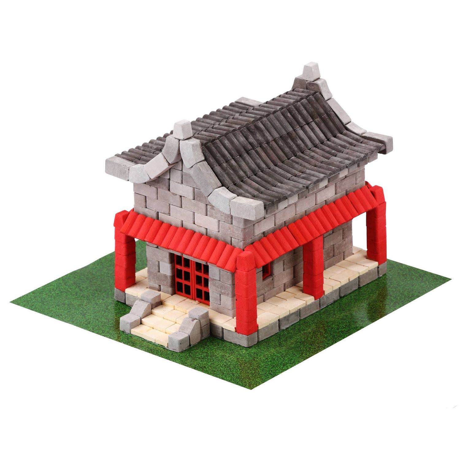 Mini Bricks Construction Set - Chinese House