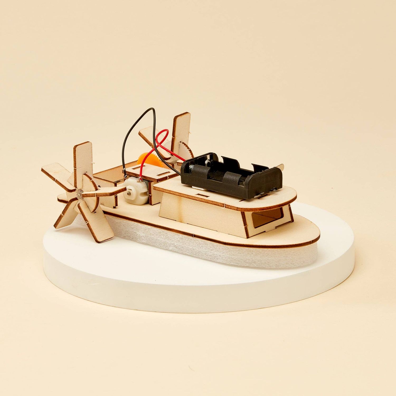 Paddlewheel Boat DIY Kit, Educational STEM Toy, DIY Kit