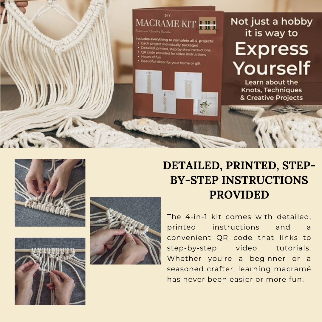 Macrame Kit 4-in-1