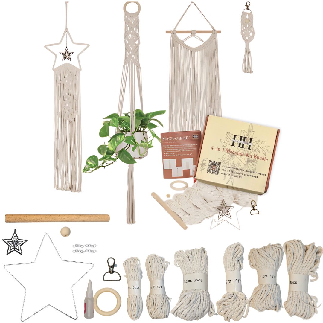 Macrame Kit 4-in-1